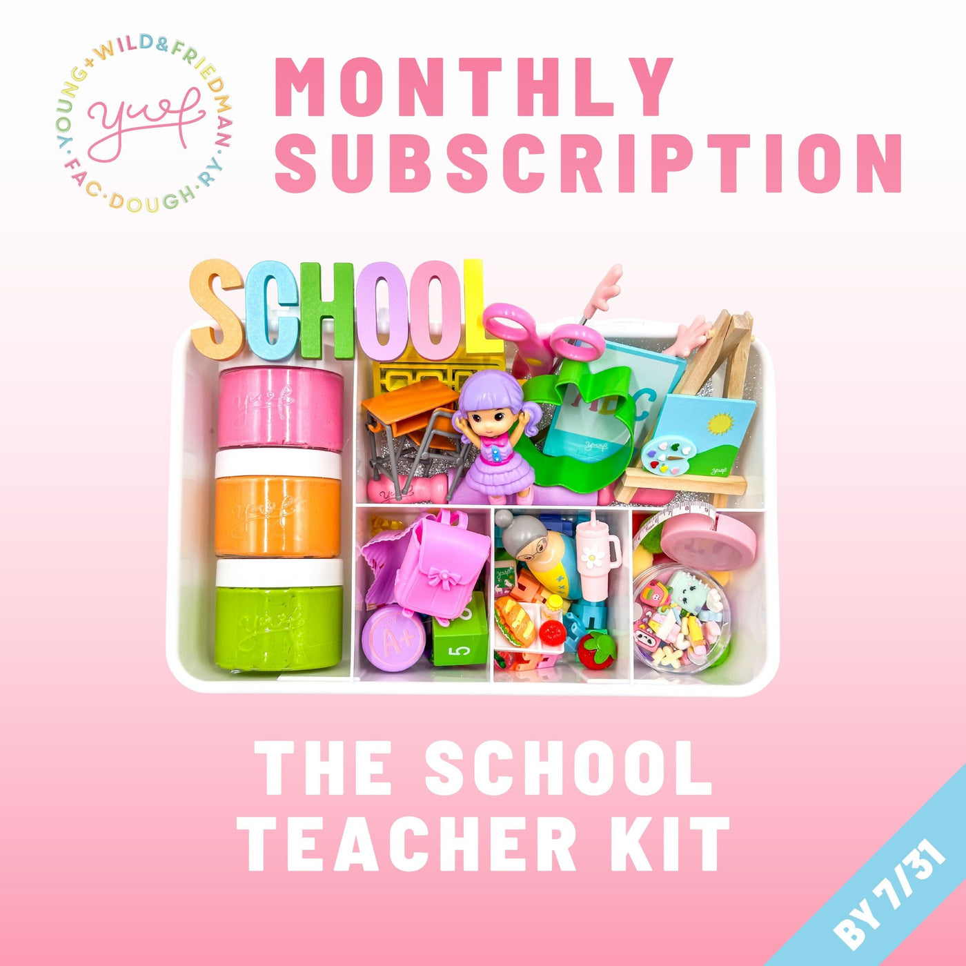 Monthly Subscription - Girl Theme Subscription Young, Wild & Friedman 