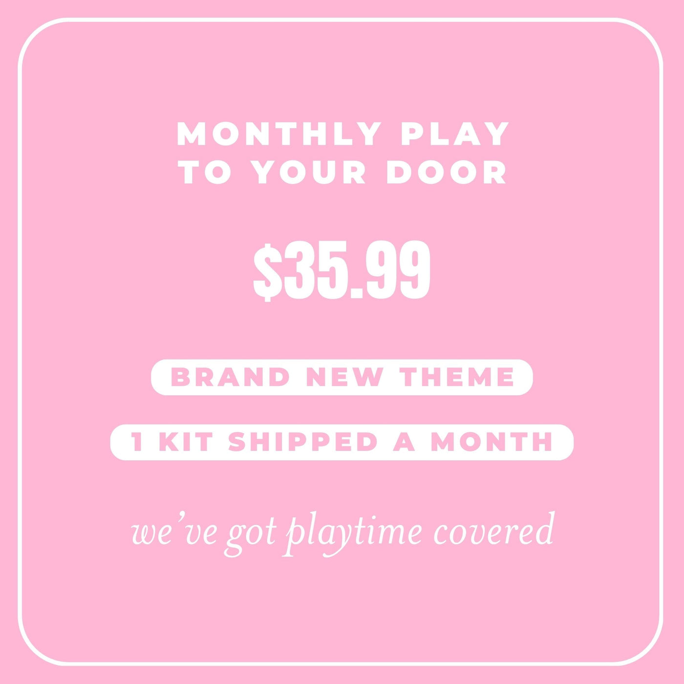 Monthly Subscription - Girl Theme Subscription Young, Wild & Friedman 
