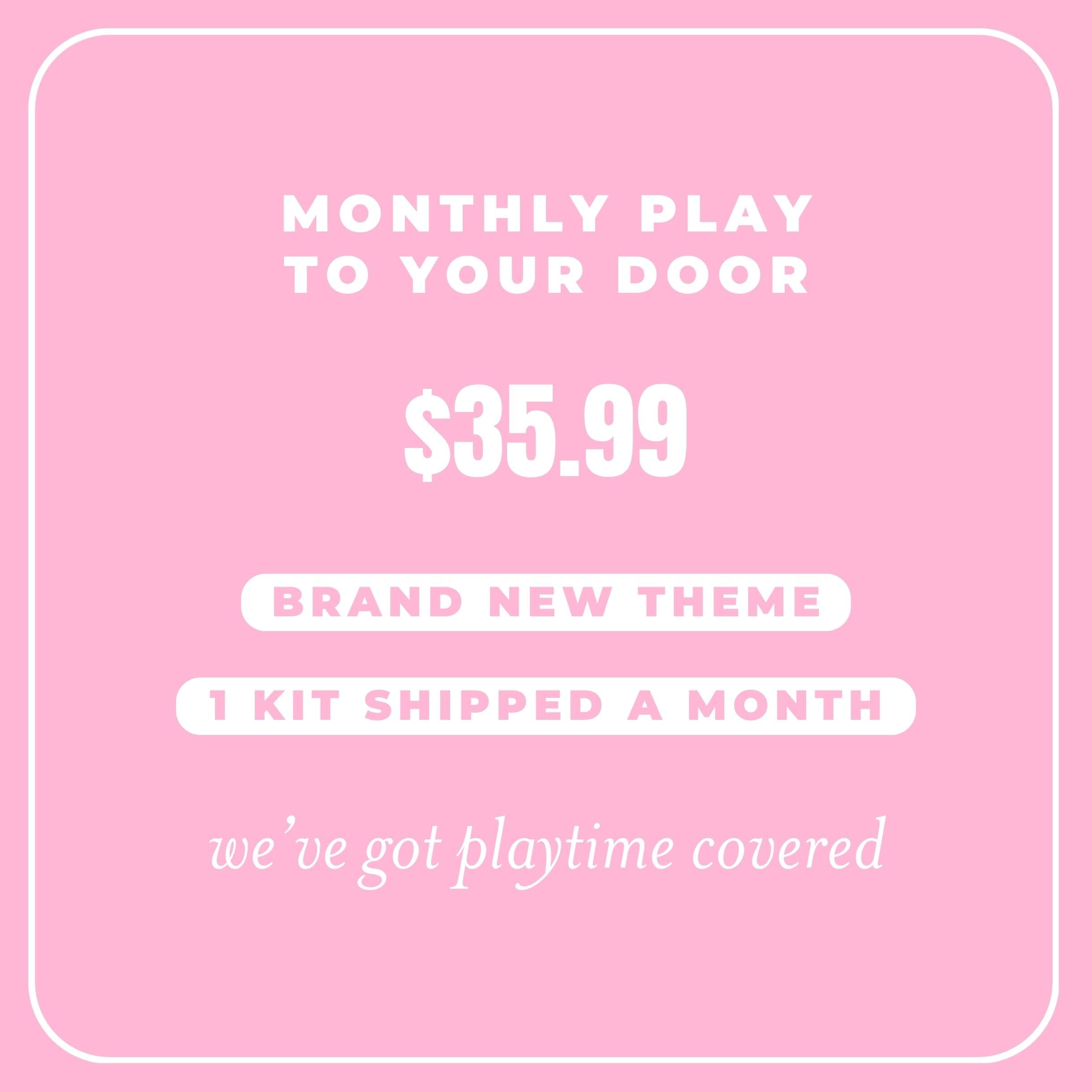 Monthly Subscription - Girl Theme Subscription Young, Wild & Friedman 