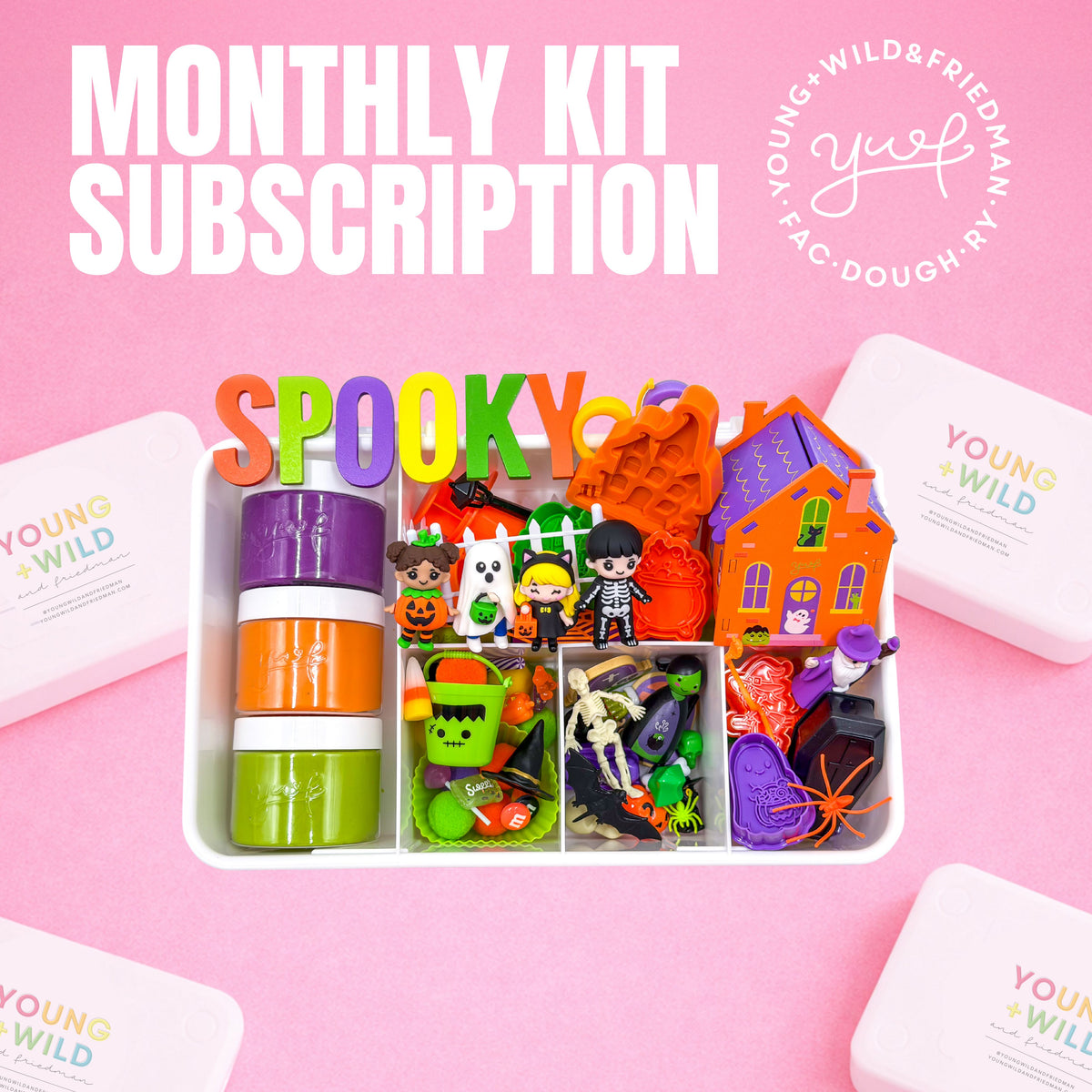 Monthly Subscription - Girl Theme Subscription Young, Wild & Friedman 