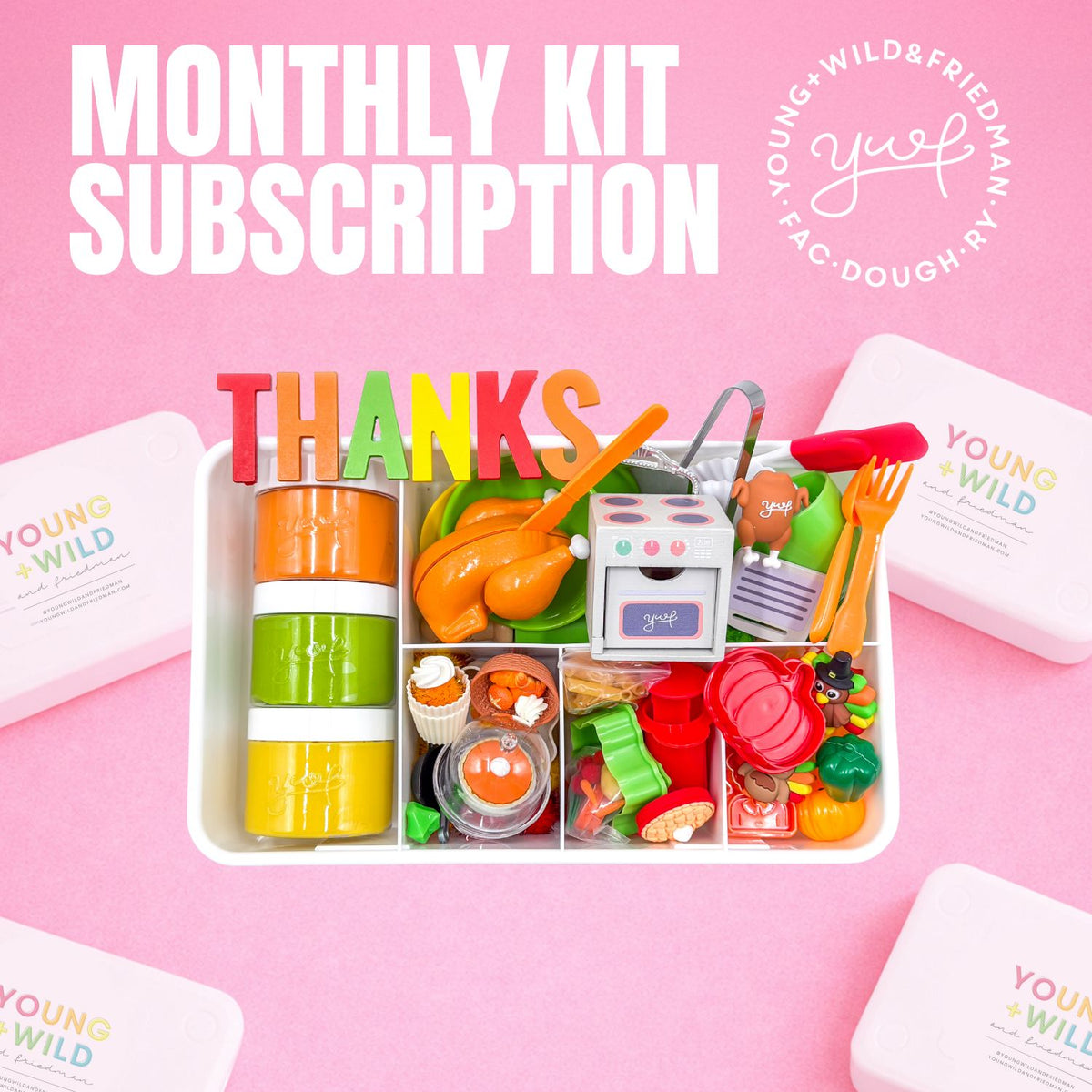 Monthly Subscription - Girl Theme Subscription Young, Wild & Friedman 