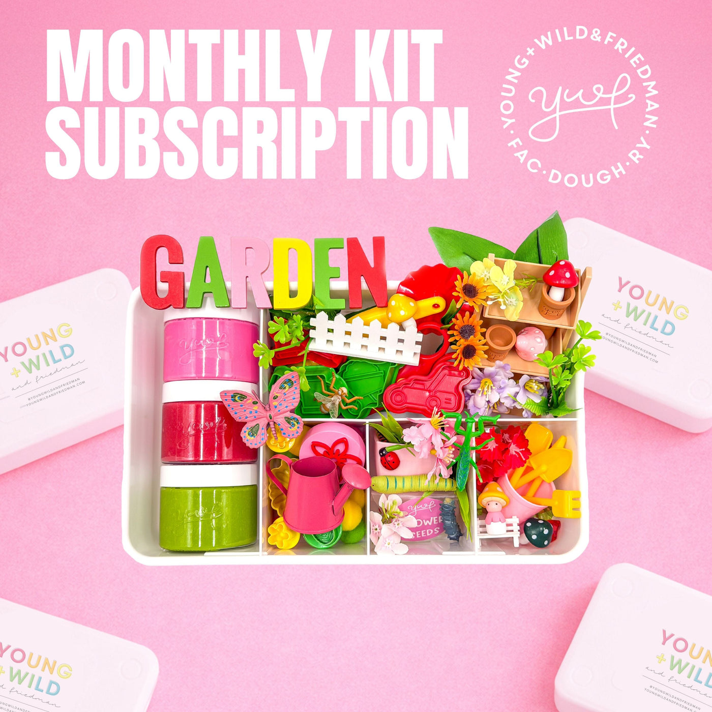 Monthly Subscription - Girl Theme Subscription Young, Wild & Friedman 