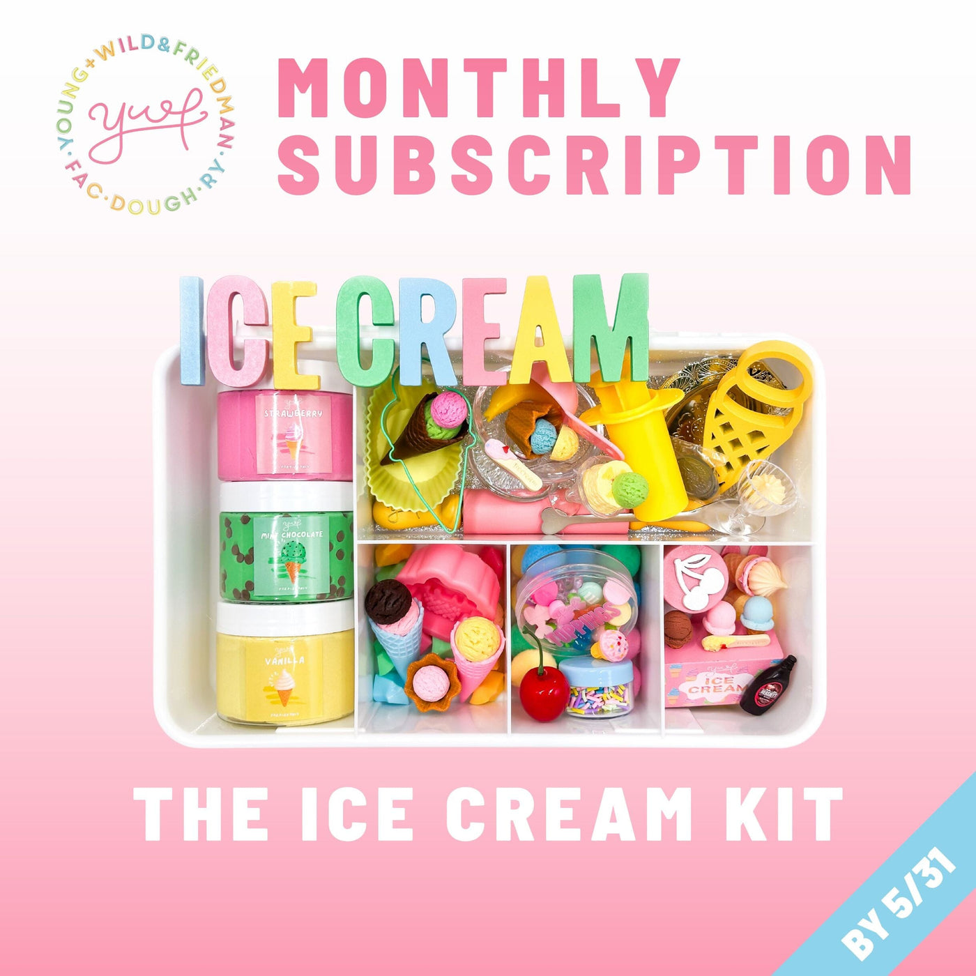 Monthly Subscription - Girl Theme Subscription Young, Wild & Friedman 