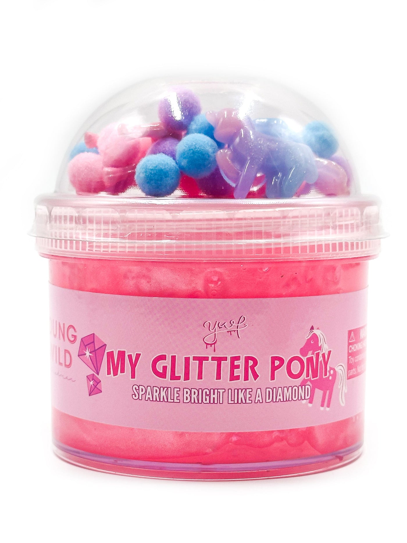 My Glitter Pony Slime Slime Young, Wild & Friedman 
