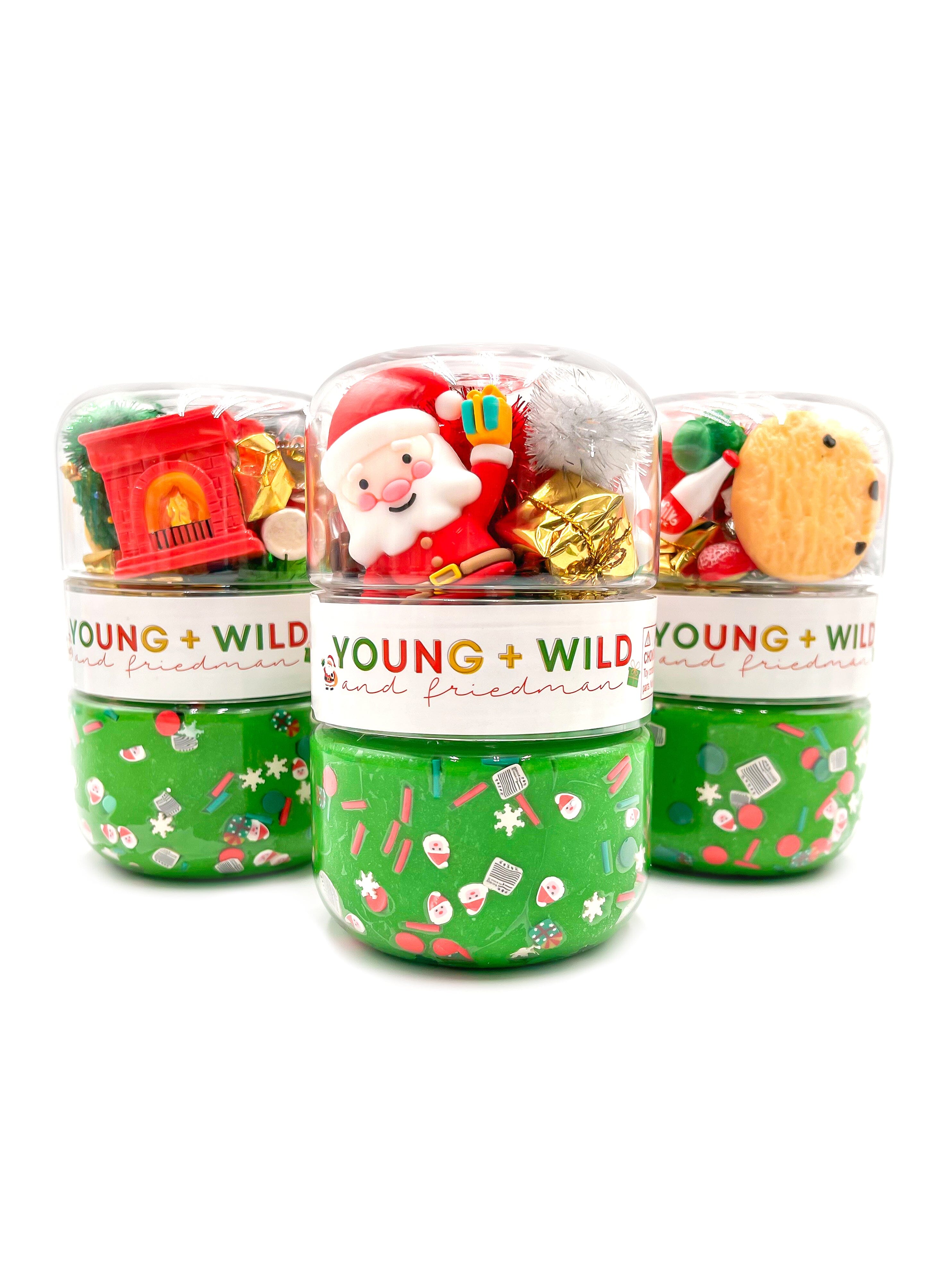 Night Before Christmas Grab & Go Dough Jar Grab and Go Dough Young, Wild & Friedman 