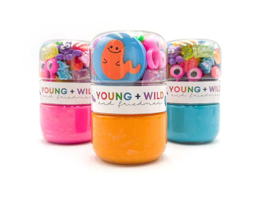 Not-So-Spooky Halloween Grab & Go Dough Jar Grab and Go Dough Young, Wild & Friedman 
