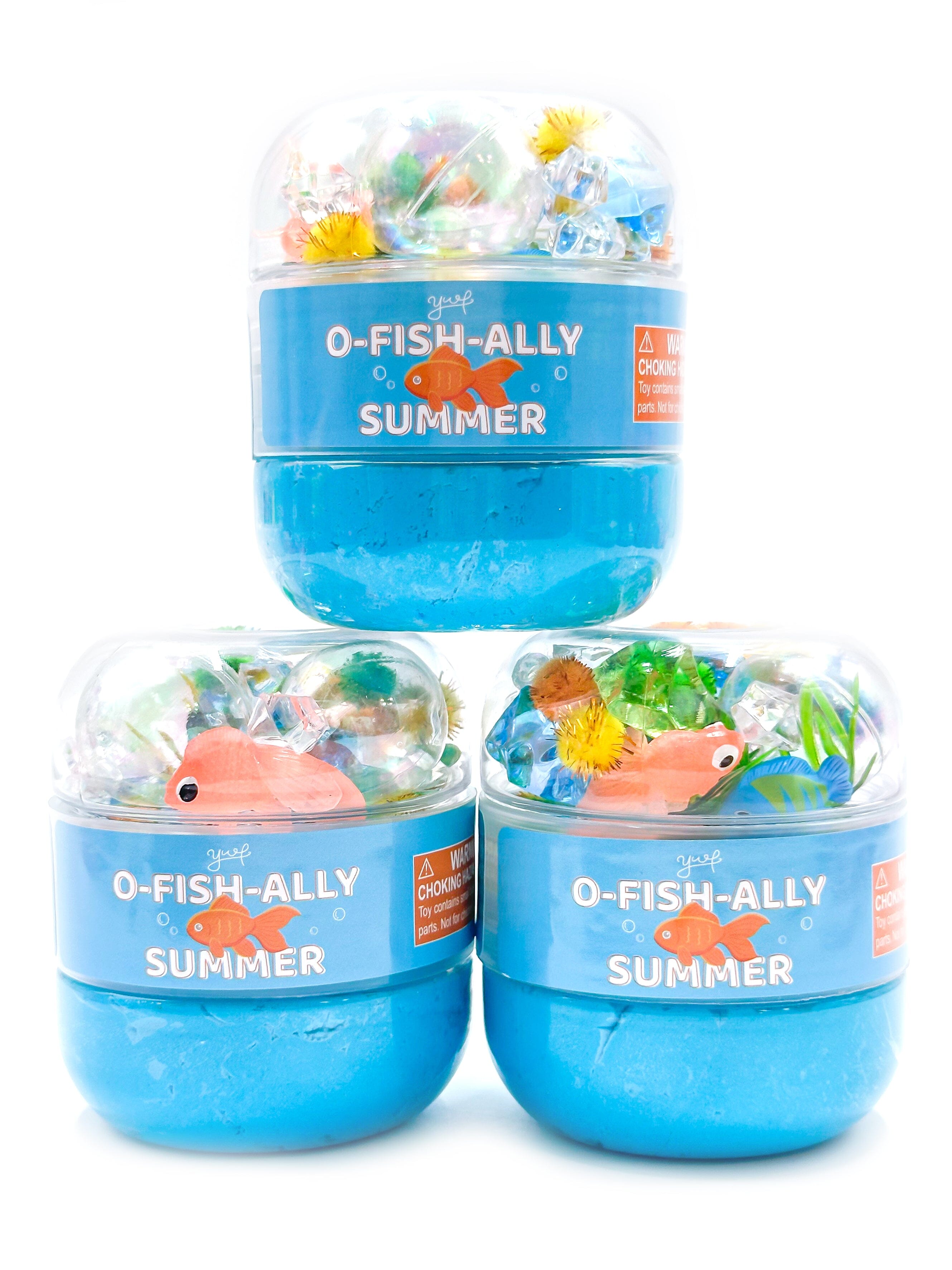 O-Fish-Ally Summer Sensory Dough Jar Sensory Dough Young, Wild & Friedman 
