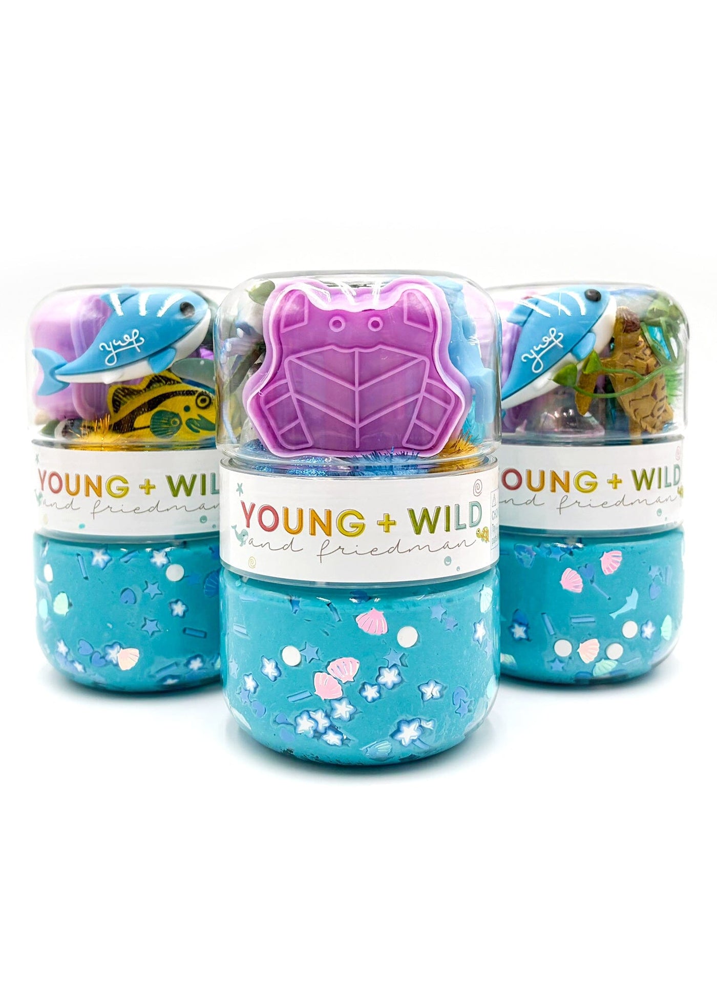 Ocean Grab & Go Dough Jar Grab and Go Dough Young, Wild & Friedman 