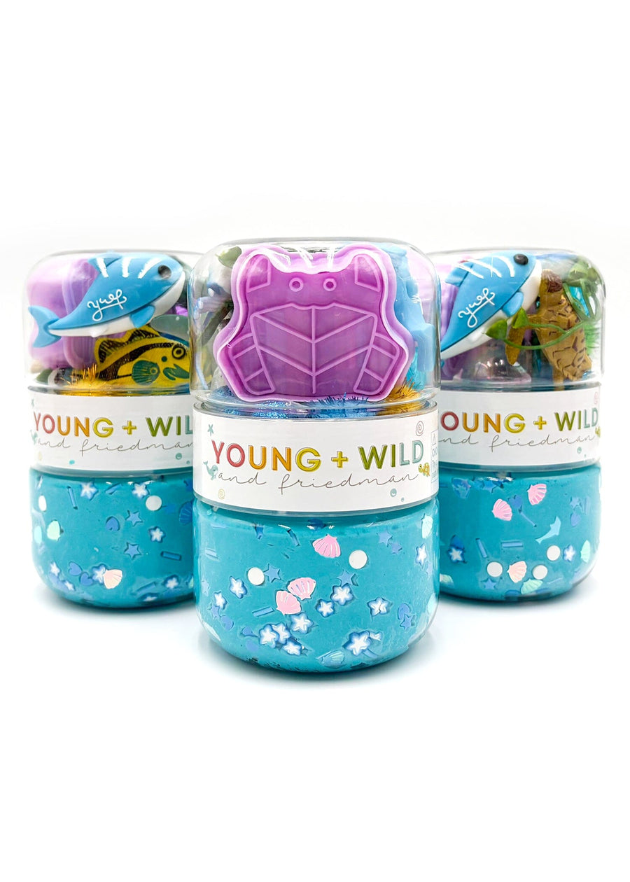 Ocean Grab & Go Dough Jar Grab and Go Dough Young, Wild & Friedman 