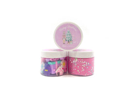 Pastel Christmas Favor Jars