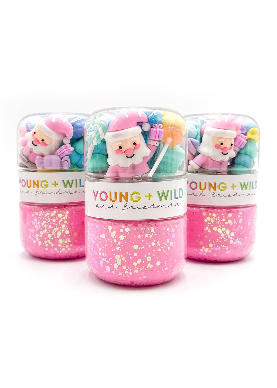Pastel Christmas Grab & Go Dough Jar Grab and Go Dough Young, Wild & Friedman 