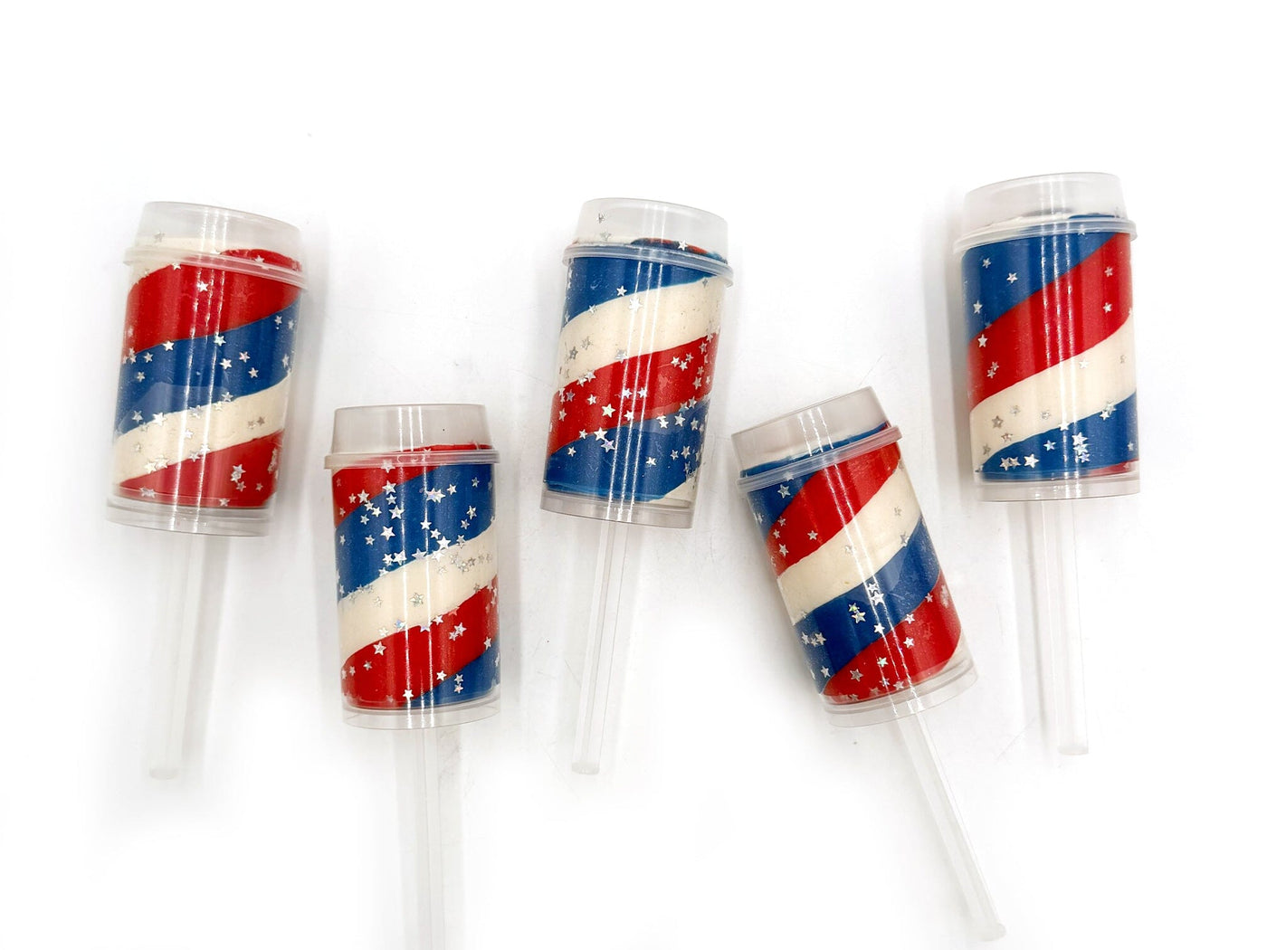 Patriotic Sensory Dough Push Pop Sensory Dough Young, Wild & Friedman 