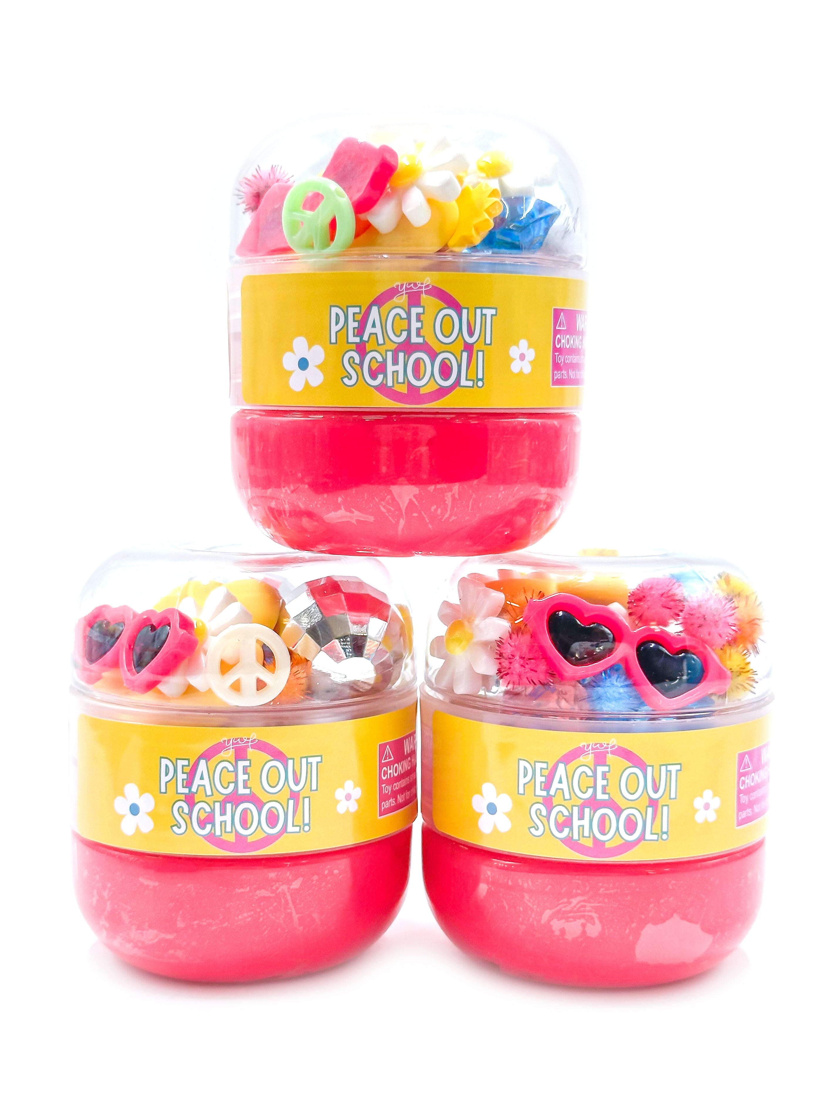 Peace out School Sensory Dough Jar Sensory Dough Young, Wild & Friedman 