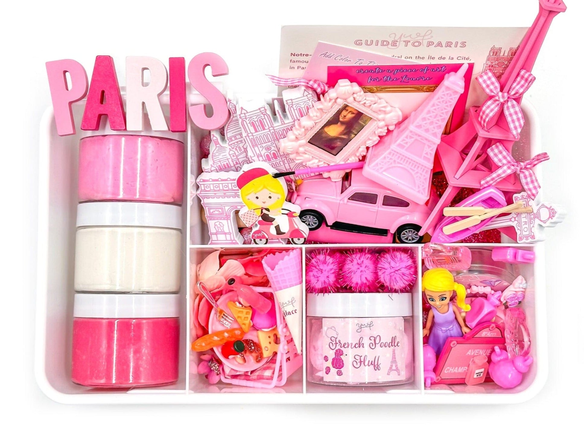 Pink Paris Picnic Kit Sensory Kit Young, Wild & Friedman 