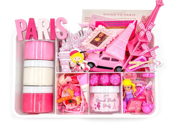 Pink Paris Picnic Kit Sensory Kit Young, Wild & Friedman 