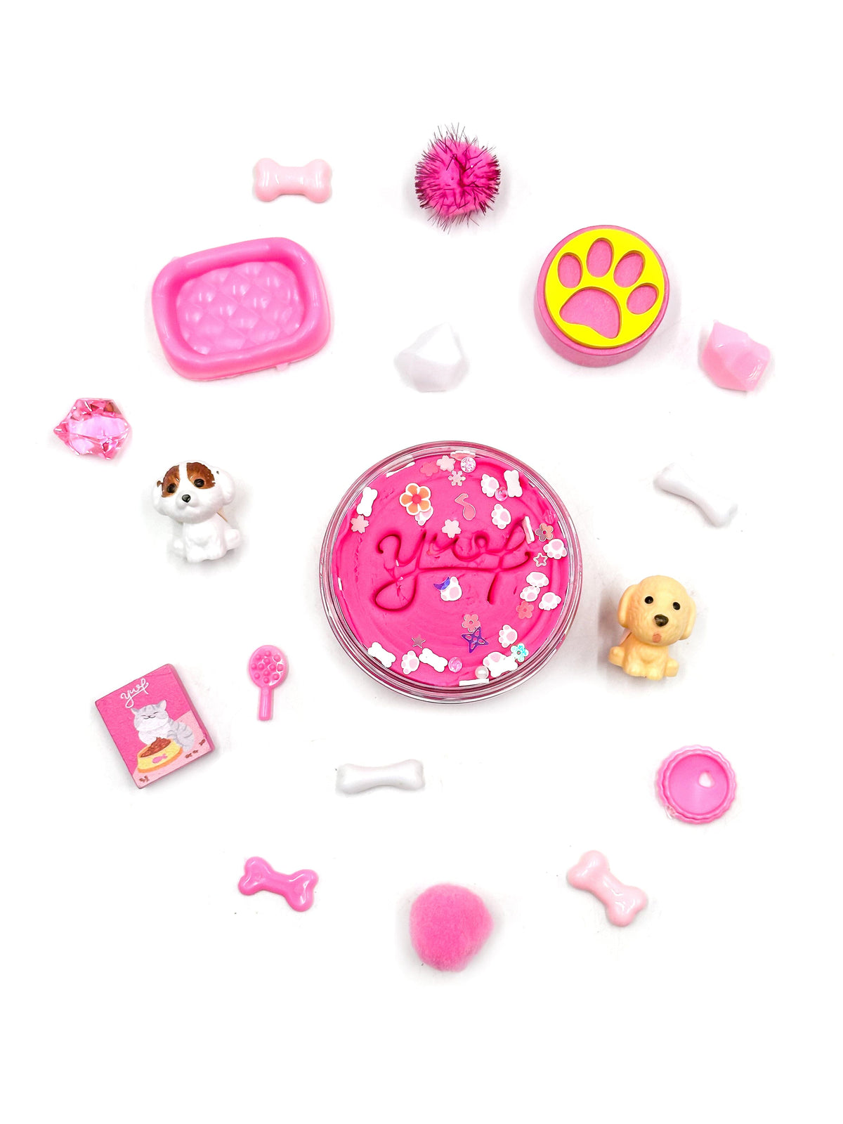 Pink Pet Grab & Go Dough Jar · Young + Wild and Friedman