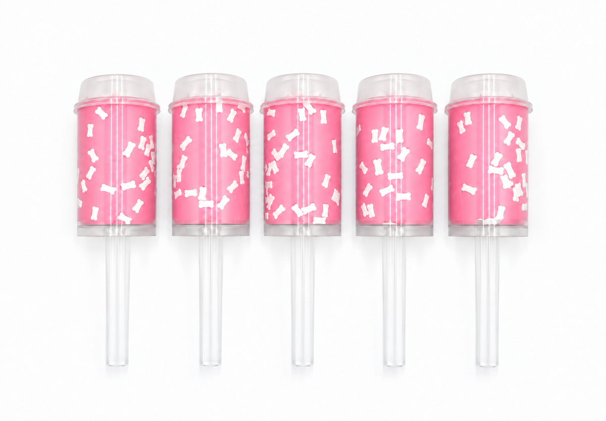 Pink Pet Sensory Dough Push Pop