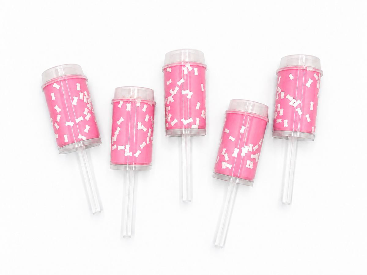 Pink Pet Sensory Dough Push Pop
