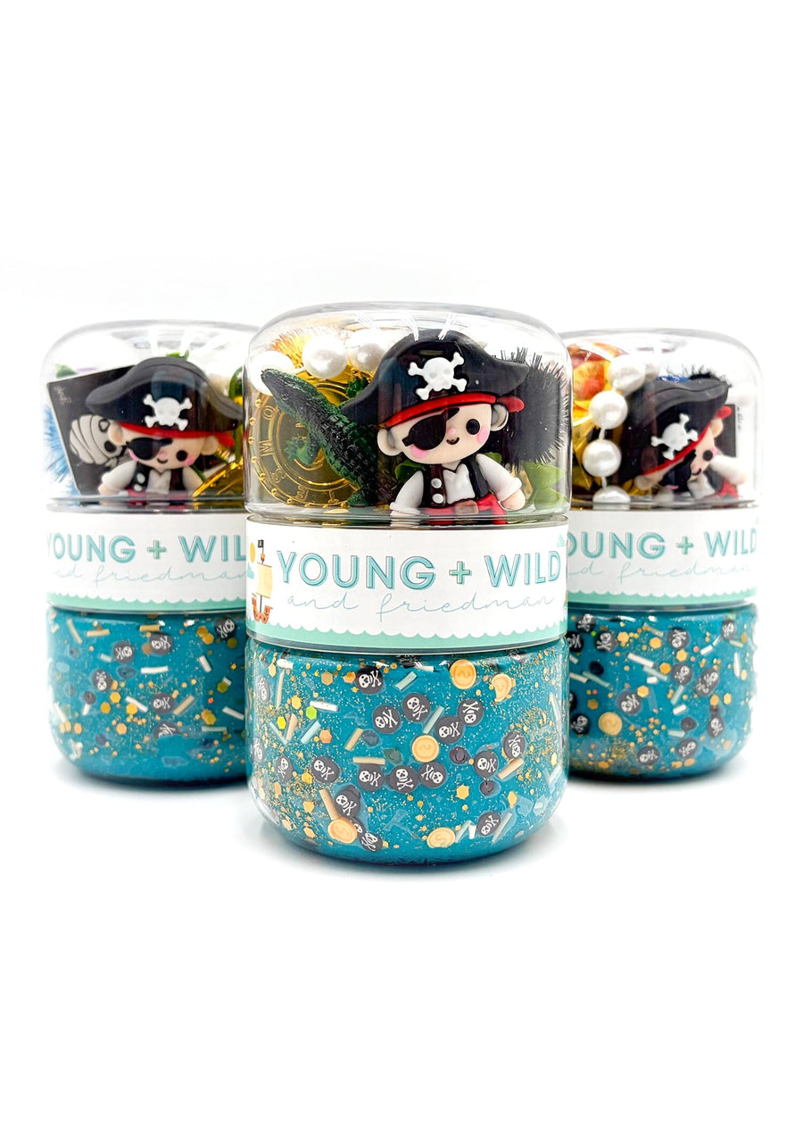 Pirate Grab & Go Dough Jar Grab and Go Dough Young, Wild & Friedman 