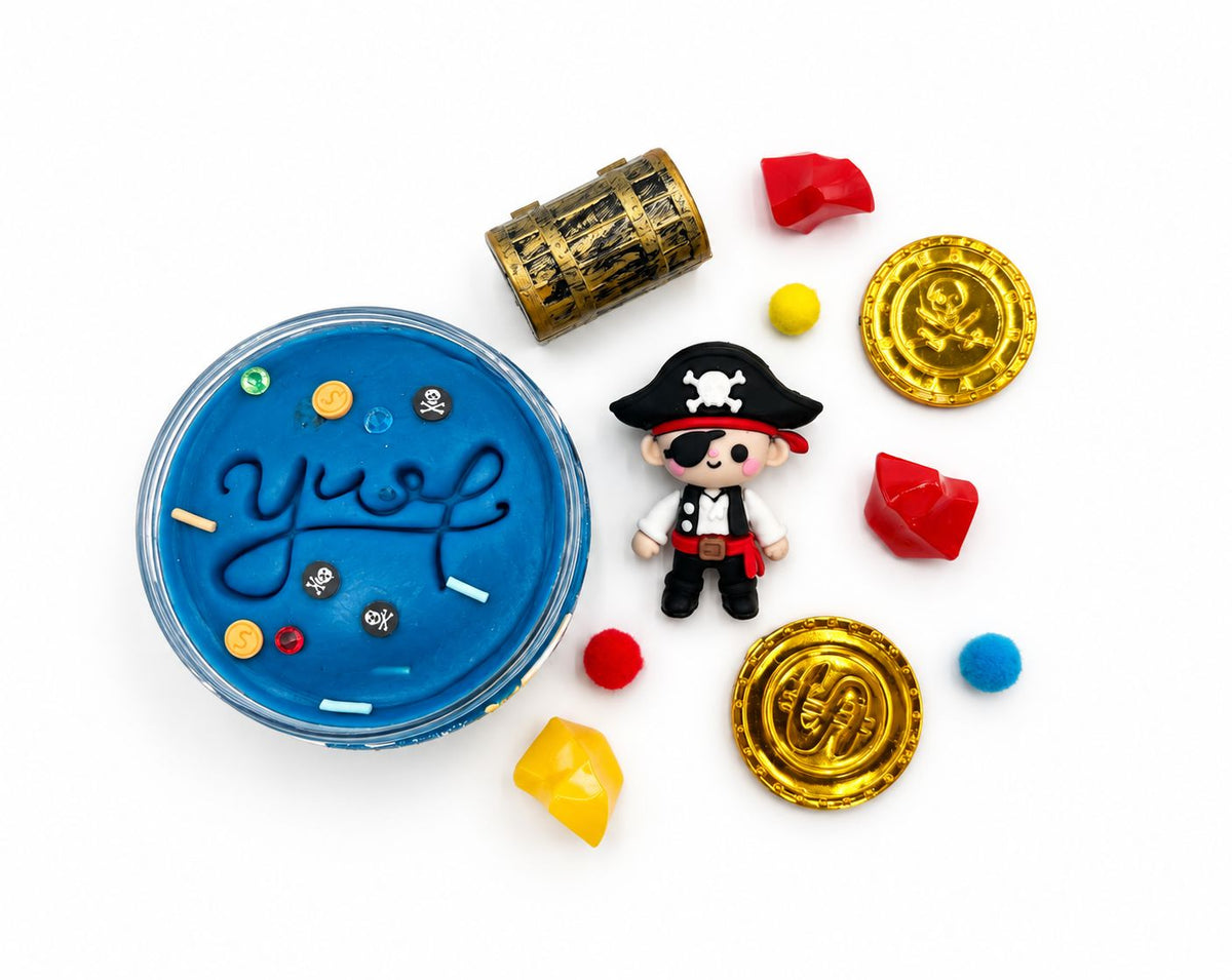 Pirate Sensory Dough Jar Sensory Dough Young, Wild & Friedman 