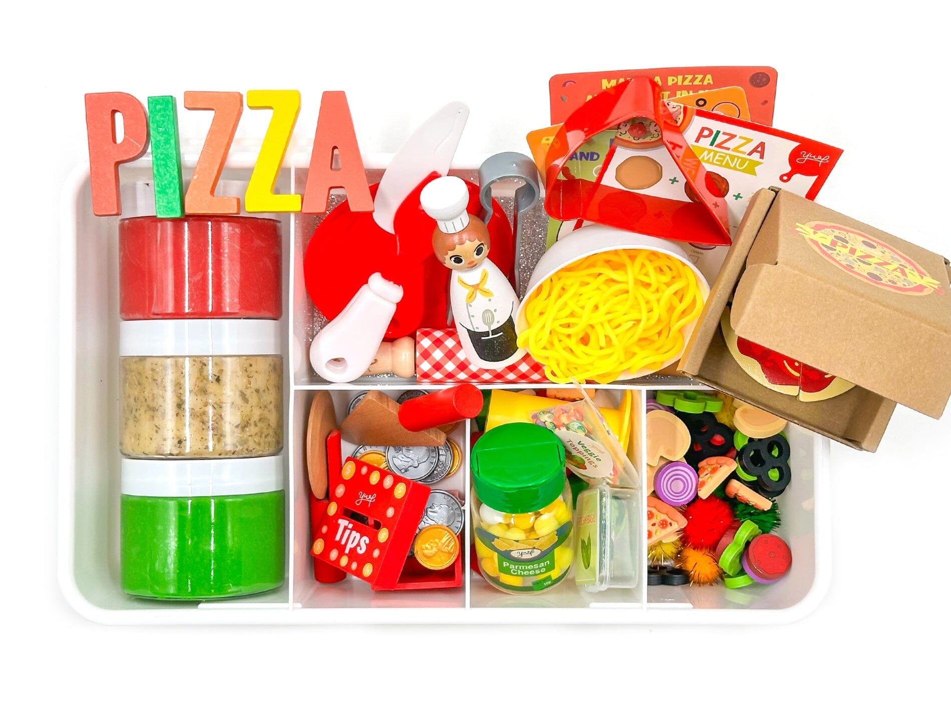 Pizza Sensory Kit · Young + Wild and Friedman