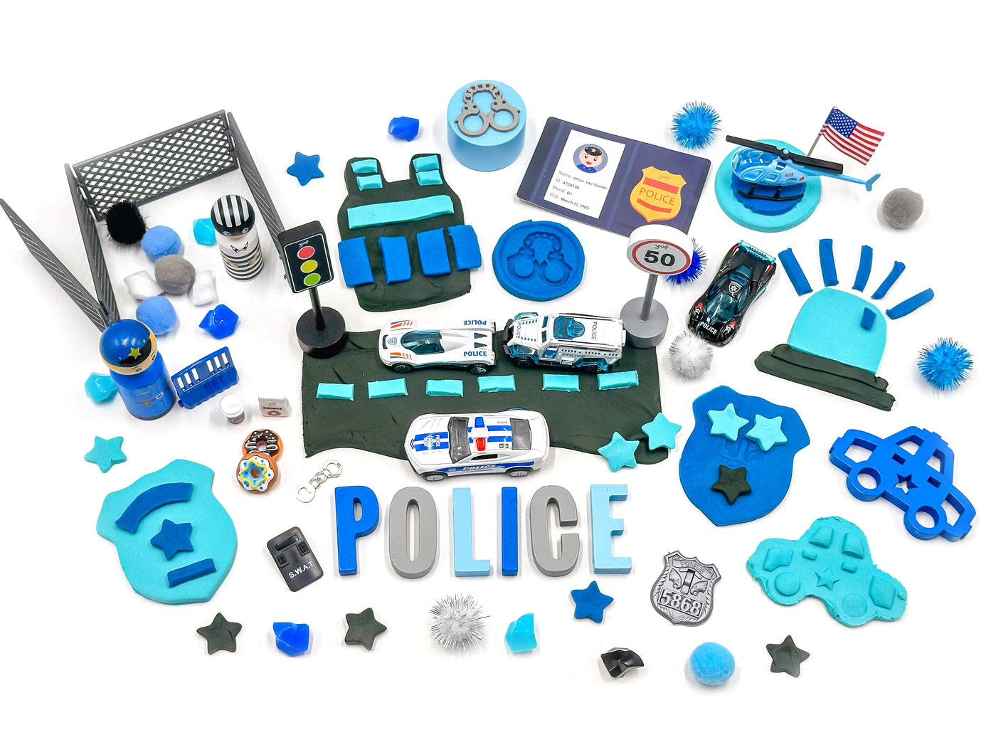 Police Officer Sensory Kit Sensory Kit Young, Wild & Friedman 