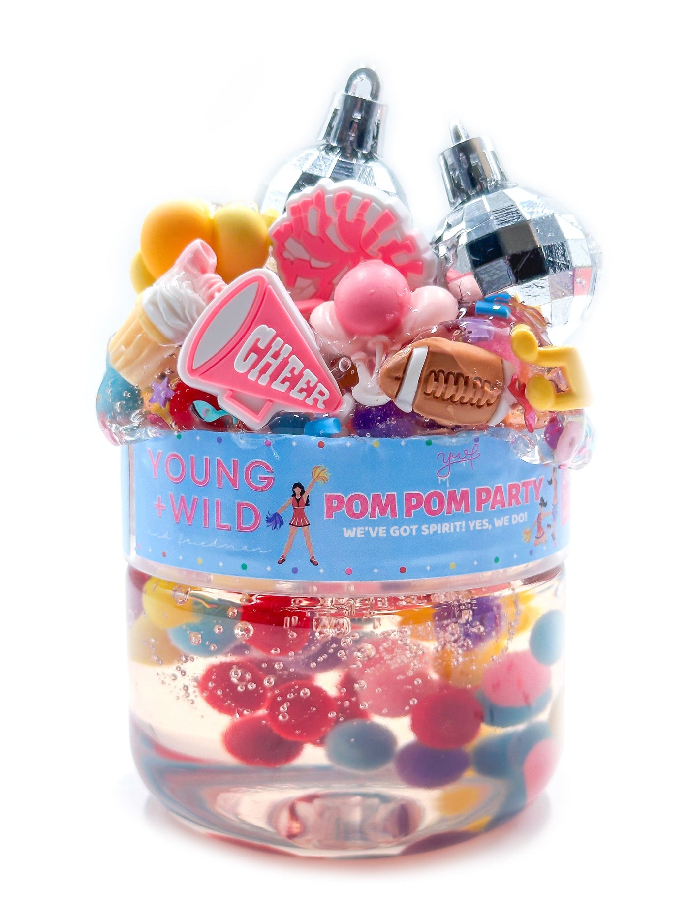 Pom Pom Party Slime Slime Young, Wild & Friedman 