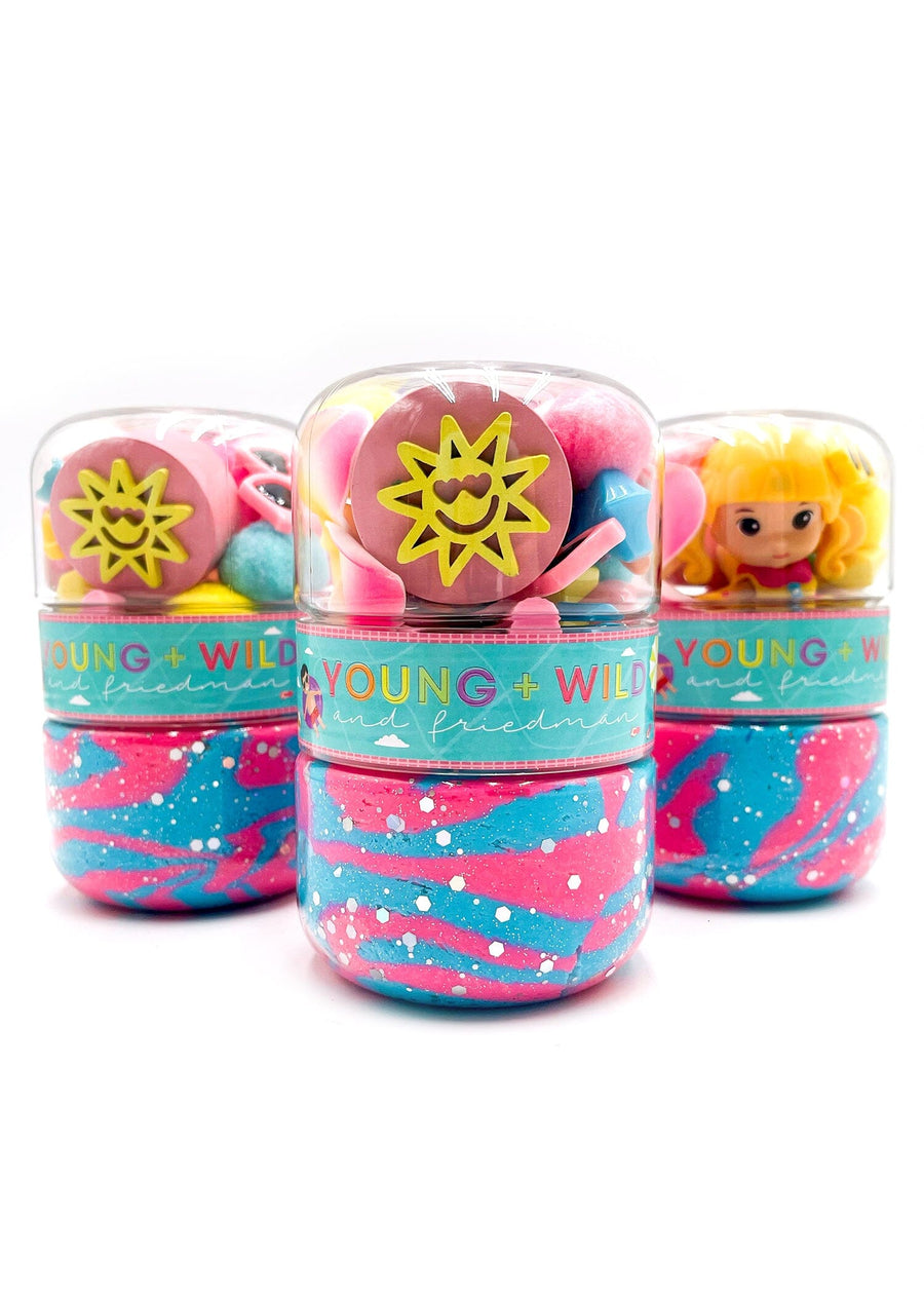 Pool Party Grab & Go Dough Jar Grab and Go Dough Young, Wild & Friedman 