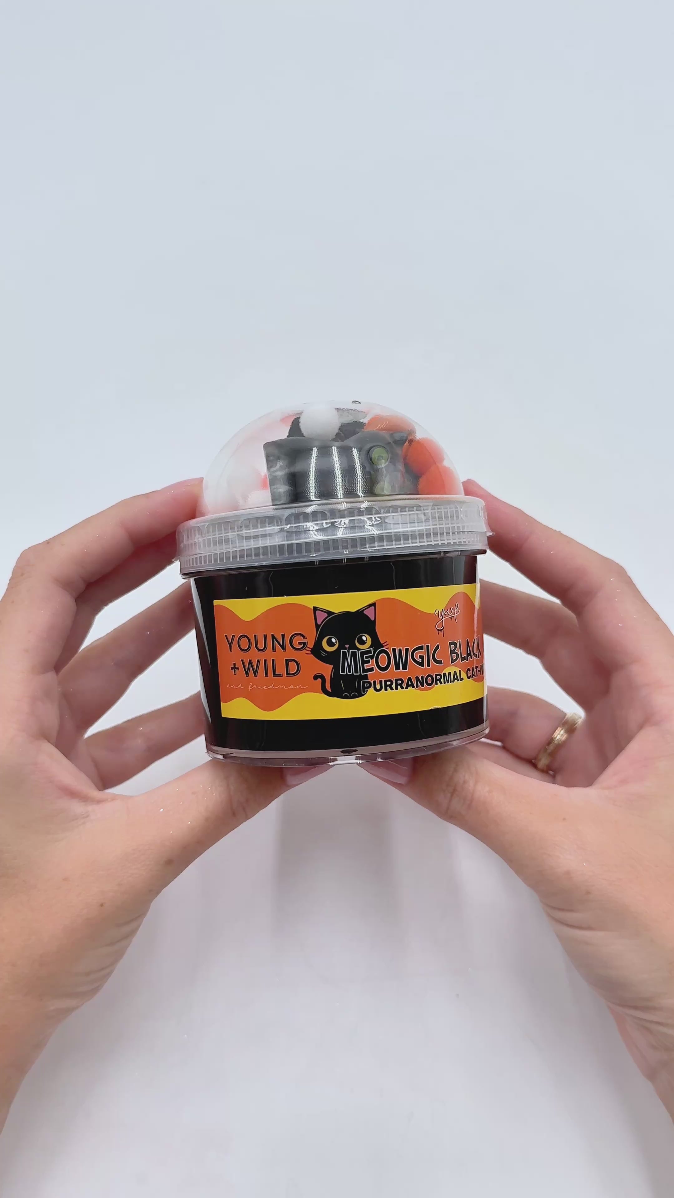 Meowgical Black Cat Slime
