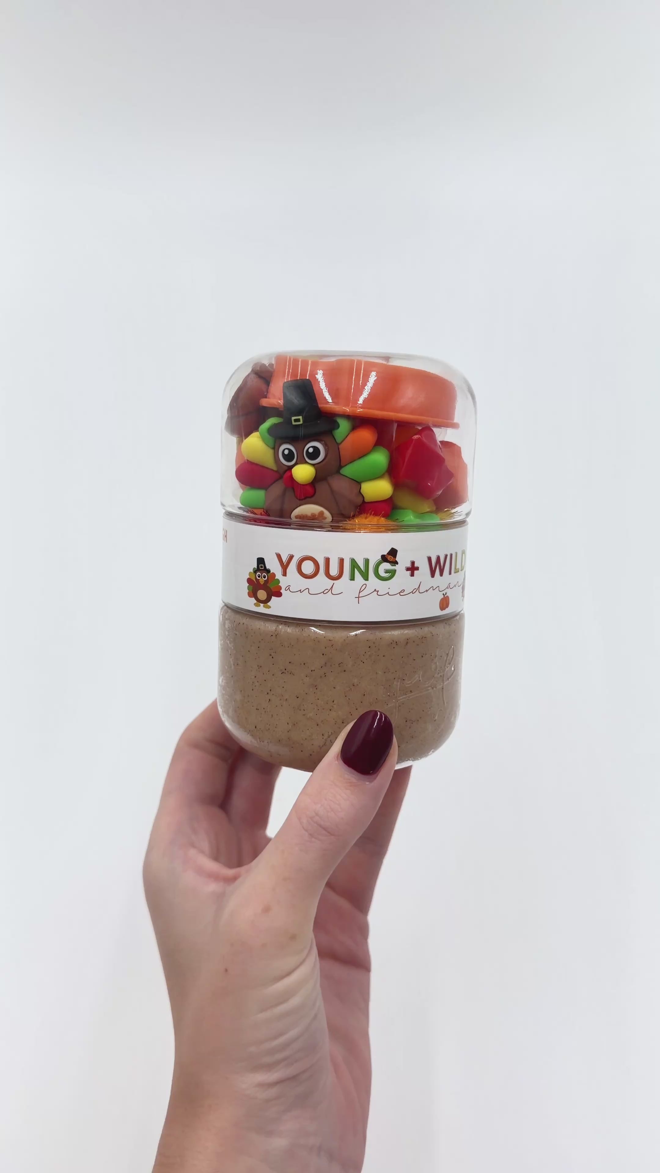 Make a Turkey Grab & Go Dough Jar