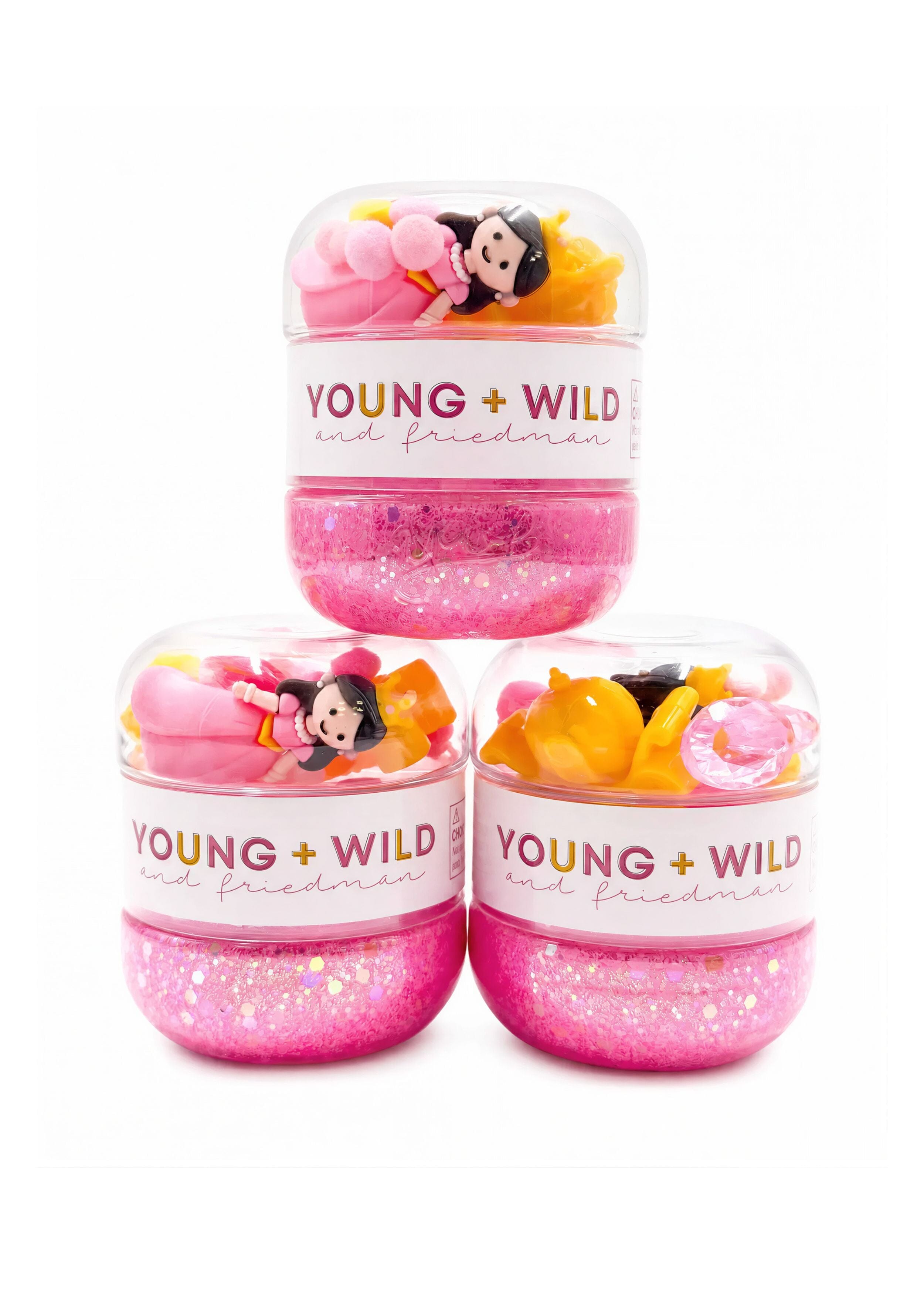 Princess Sensory Dough Jar Sensory Dough Young, Wild & Friedman 
