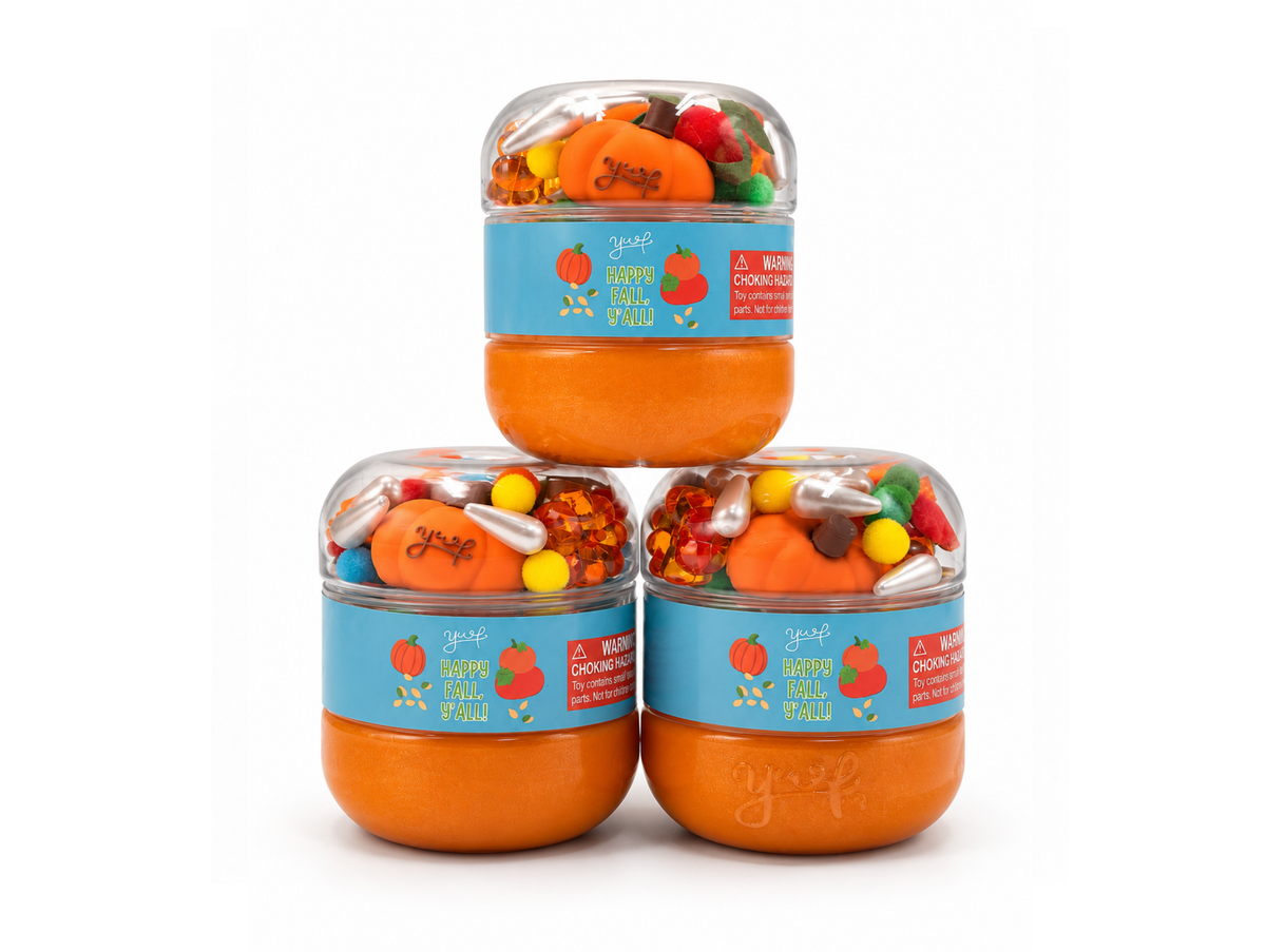 Pumpkin Patch Sensory Dough Jar