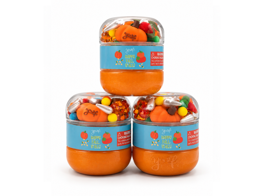 Pumpkin Patch Sensory Dough Jar