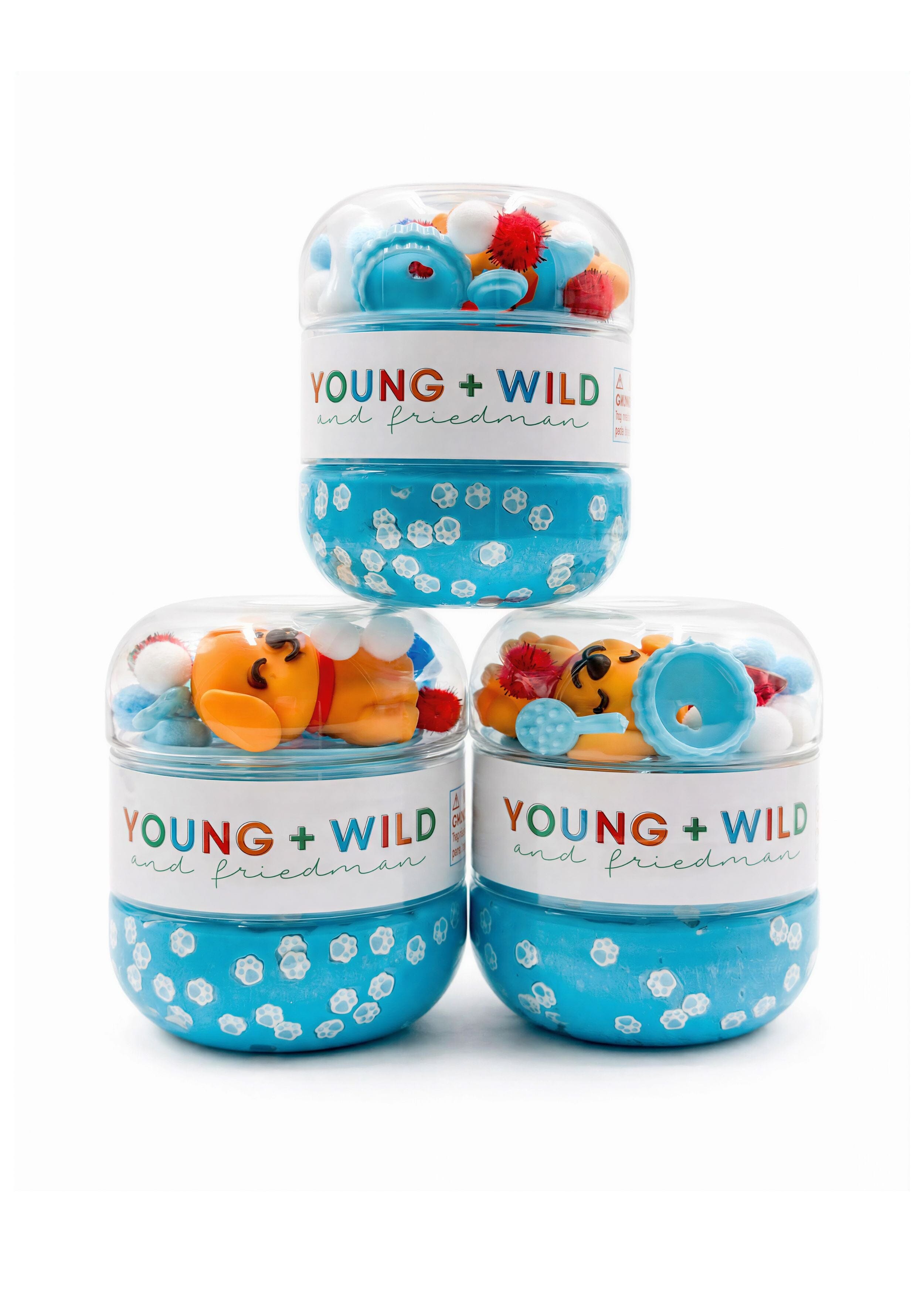 Puppy Sensory Dough Jar Sensory Dough Young, Wild & Friedman 