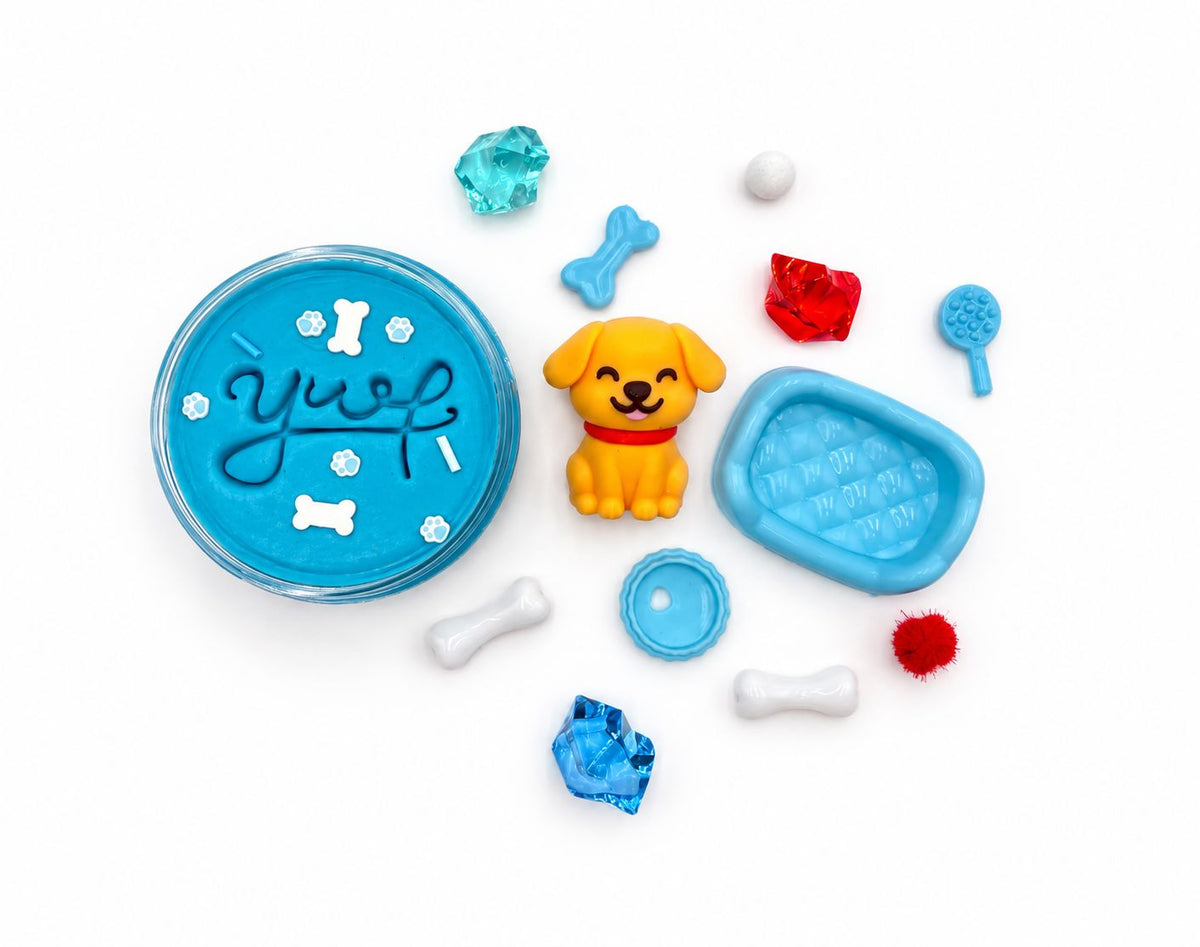 Puppy Sensory Dough Jar Sensory Dough Young, Wild & Friedman 
