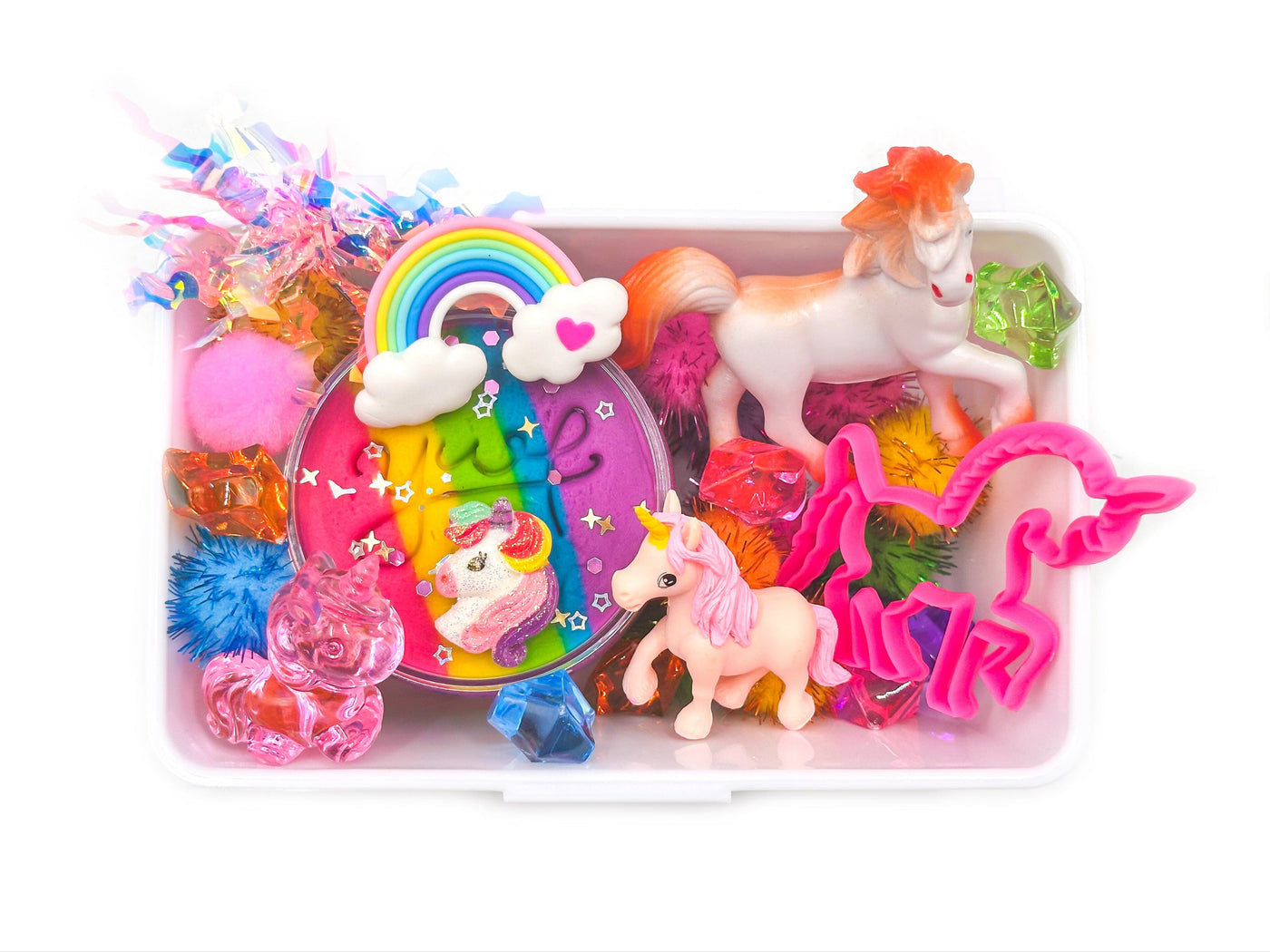 Rainbow Unicorn Mini Sensory Kit Mini Kit Young, Wild & Friedman 