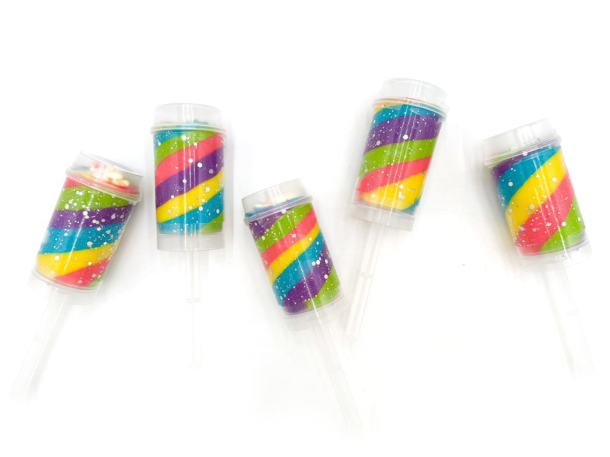 Rainbow Unicorn Sensory Dough Push Pop Sensory Dough Young, Wild & Friedman 