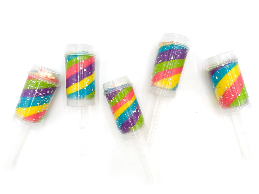 Rainbow Unicorn Sensory Dough Push Pop Sensory Dough Young, Wild & Friedman 