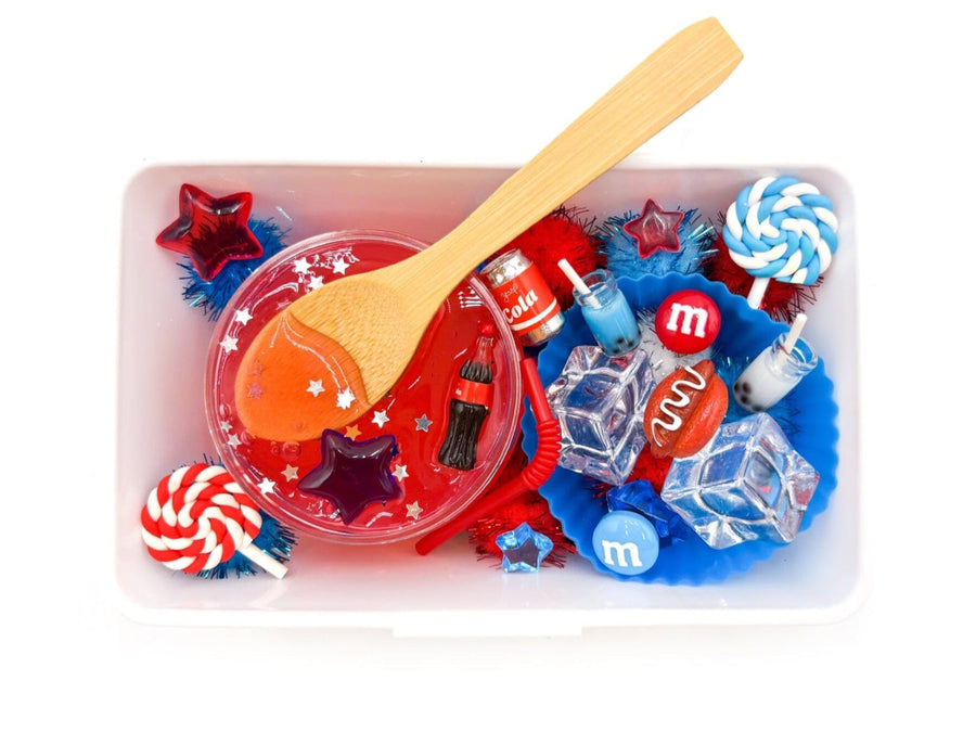 Red, White & Goo Sensory Mini Kit Mini Kit Young, Wild & Friedman 