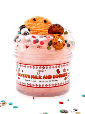 Santa's Milk and Cookies Slime