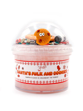 Santa's Milk and Cookies Slime