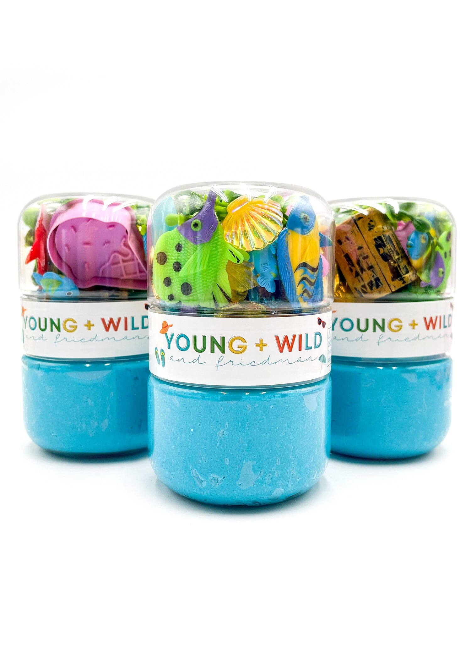 Seaside Grab & Go Dough Jar Grab and Go Dough Young, Wild & Friedman 