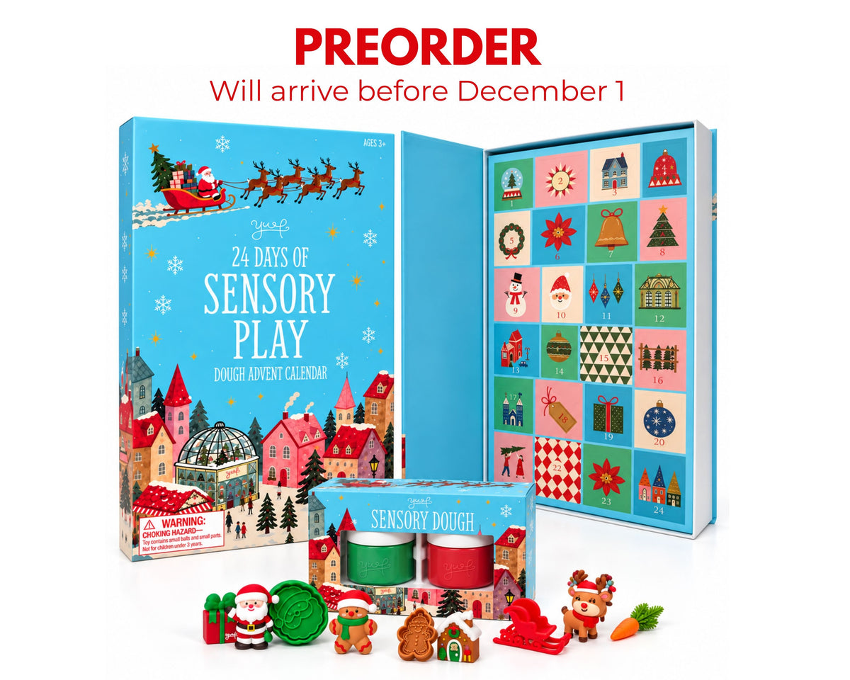 Sensory Dough Advent Calendar PRESALE Special Young, Wild & Friedman 