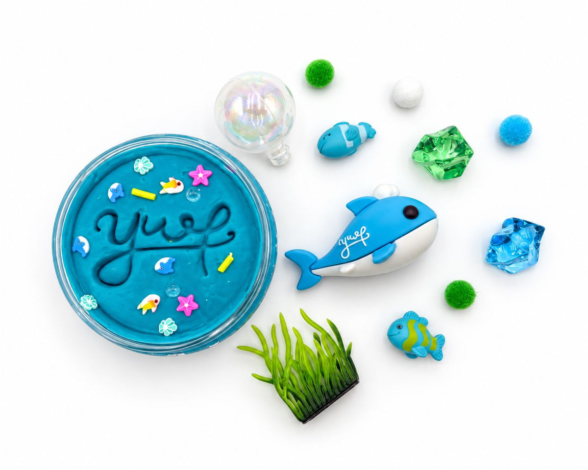 Shark Sensory Dough Jar Sensory Dough Young, Wild & Friedman 