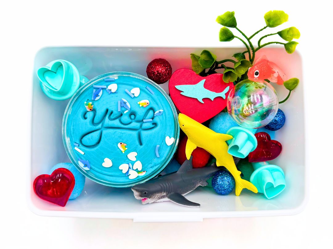 Shark Valentine Mini Sensory Kit Mini Kit Young, Wild & Friedman 