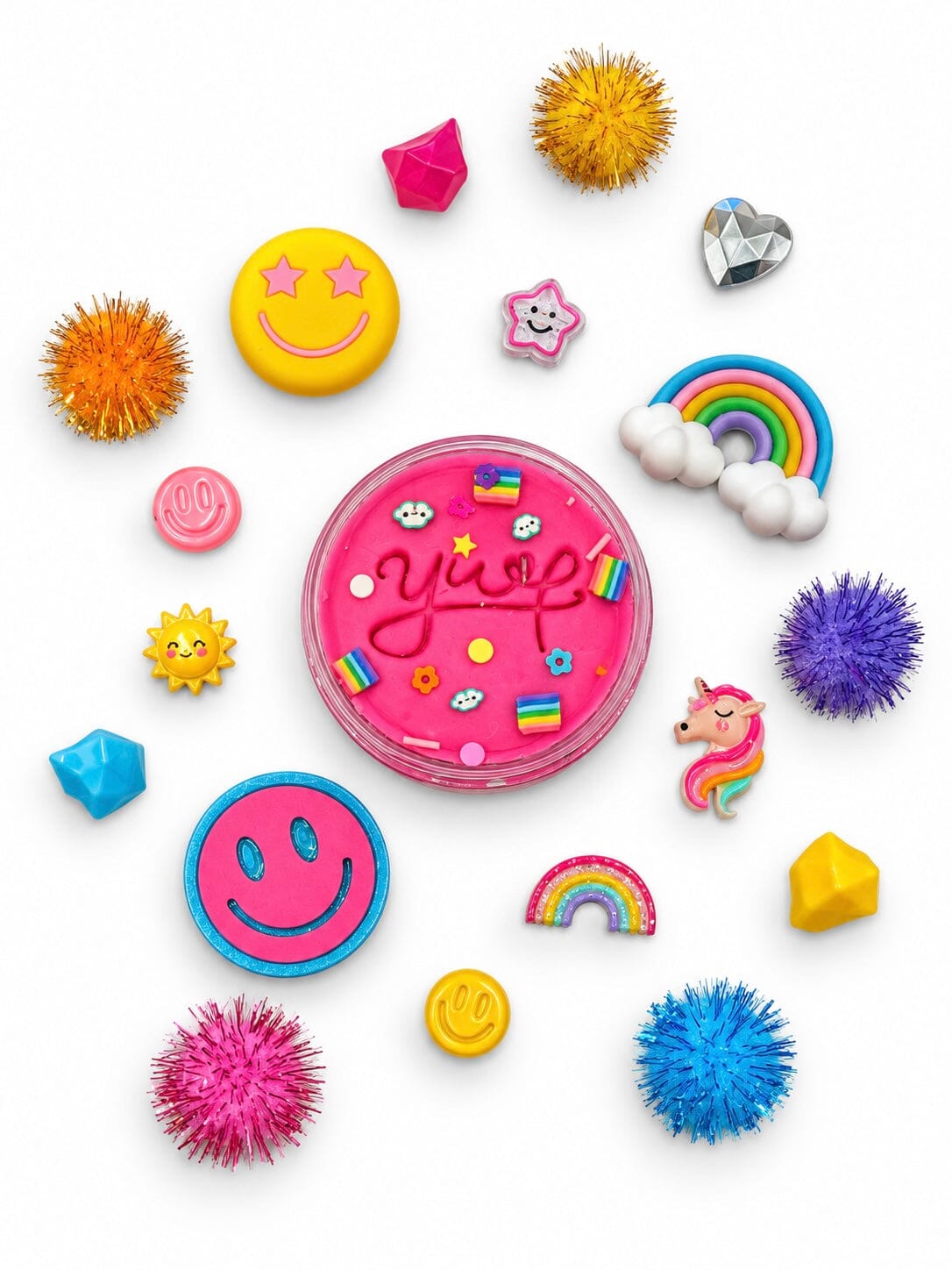 Smiley Grab & Go Dough Jar Grab and Go Dough Young, Wild & Friedman 