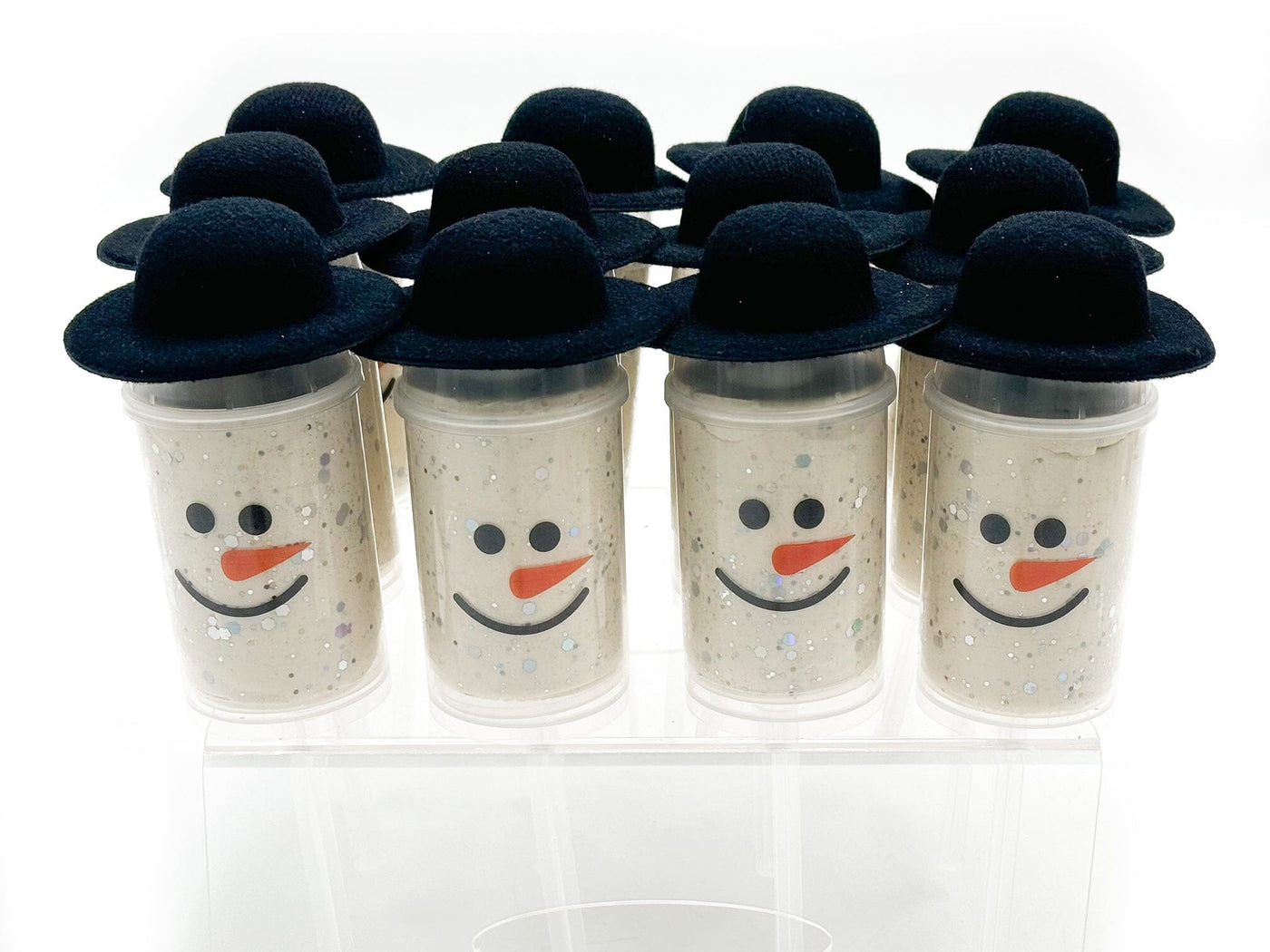 Snowman Sensory Dough Push Pop Sensory Dough Young, Wild & Friedman 