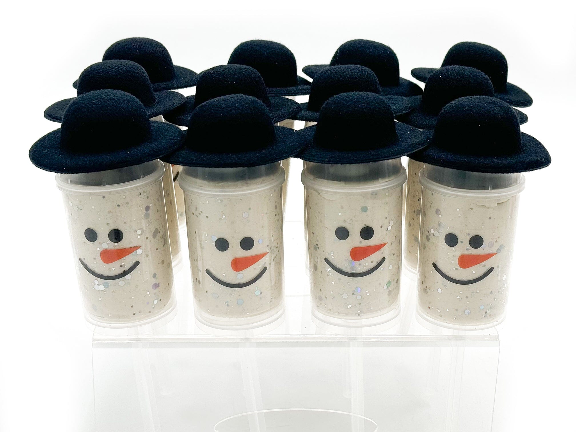 Snowman Sensory Dough Push Pop Sensory Dough Young, Wild & Friedman 