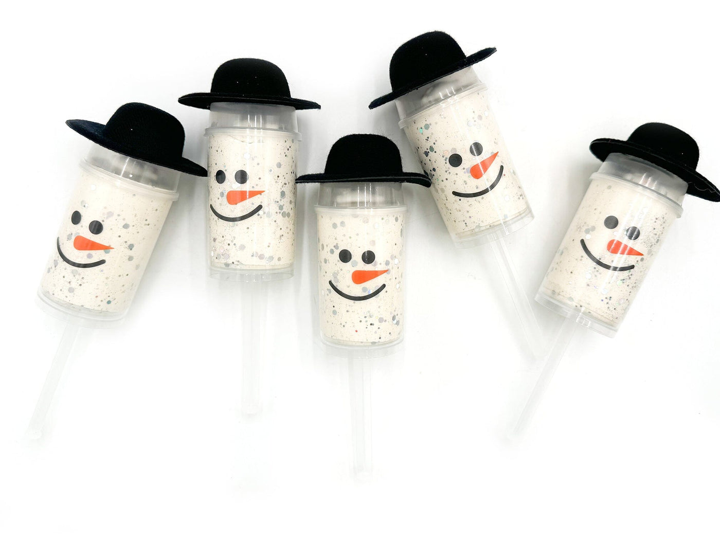Snowman Sensory Dough Push Pop Sensory Dough Young, Wild & Friedman 