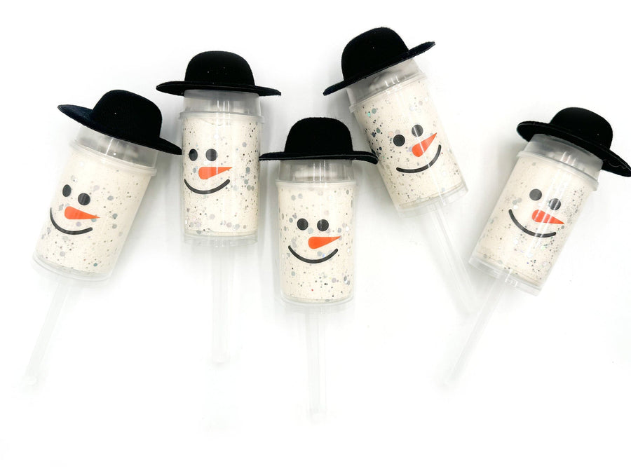 Snowman Sensory Dough Push Pop Sensory Dough Young, Wild & Friedman 